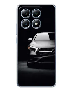 Чехол для Xiaomi 14T Pro с картинкой «Свет фар Mercedes»