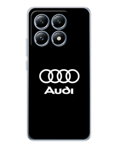 Чехол для Xiaomi 14T Pro с картинкой «Классическое лого Audi»