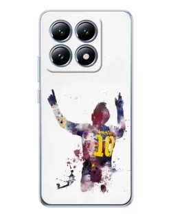 Чехол для Xiaomi 14T Pro с картинкой «Messi Barca» Чехол для Xiaomi 14T Pro с картинкой «Messi Barca»