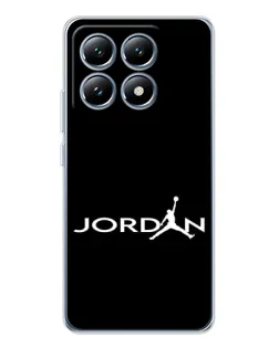 Чохол для Xiaomi 14T з картинкою «Jordan White Logo»