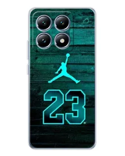 Чохол для Xiaomi 14T з картинкою «Jordan Cyan 23»