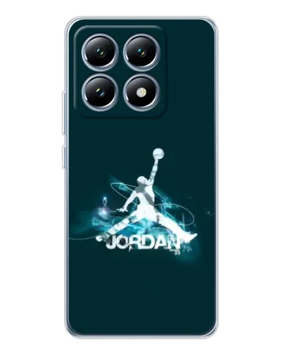 Чохол для Xiaomi 14T з картинкою «Jordan Blue Fire» Чохол для Xiaomi 14T з картинкою «Jordan Blue Fire»