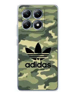 Чохол для Xiaomi 14T з картинкою «Мілітарі стиль Adidas»