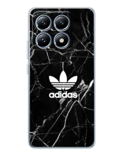 Чохол для Xiaomi 14T з картинкою «Білий мармур Adidas»