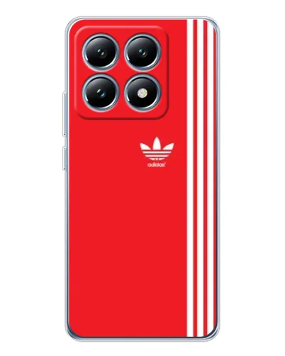 Чохол для Xiaomi 14T з картинкою «Червоний мінімалізм Adidas» Чохол для Xiaomi 14T з картинкою «Червоний мінімалізм Adidas»