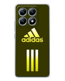 Чохол для Xiaomi 14T з картинкою «Оливковий градієнт Adidas»
