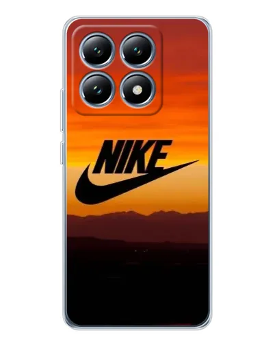Чехол для Xiaomi 14T с картинкой «Nike — вечерний горизонт»