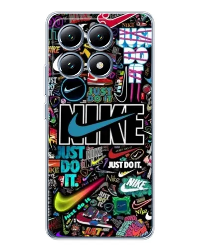 Чехол для Xiaomi 14T с картинкой «Яркий коллаж Nike» Чехол для Xiaomi 14T с картинкой «Яркий коллаж Nike»