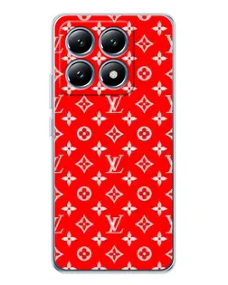 Чохол для Xiaomi 14T з картинкою «Яскравий паттерн LV»