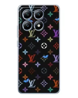 Чохол для Xiaomi 14T з картинкою «Кольорова монограма LV»