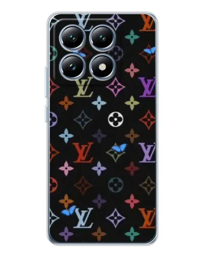 Чохол для Xiaomi 14T з картинкою «Кольорова монограма LV» Чохол для Xiaomi 14T з картинкою «Кольорова монограма LV»