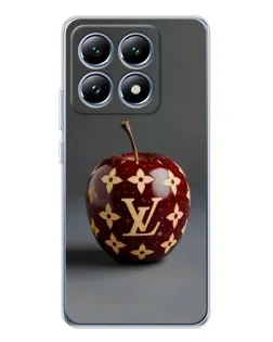 Чохол для Xiaomi 14T з картинкою «Червоне яблуко LV»