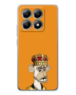 Чохол для Xiaomi 14T з картинкою «Золота мавпа Bored Ape»