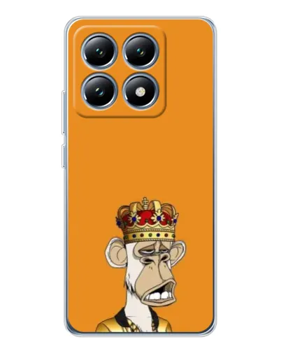 Чохол для Xiaomi 14T з картинкою «Золота мавпа Bored Ape» Чохол для Xiaomi 14T з картинкою «Золота мавпа Bored Ape»