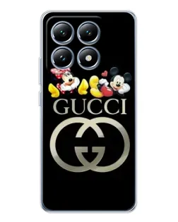 Чохол для Xiaomi 14T з картинкою «Gucci — герої Disney»