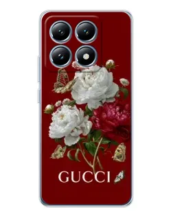 Чохол для Xiaomi 14T з картинкою «Gucci — сад»