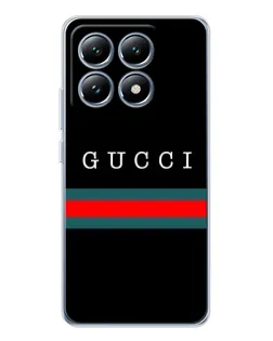 Чохол для Xiaomi 14T з картинкою «Gucci — червоний пояс»