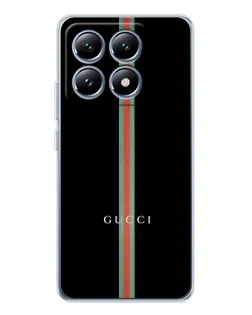 Чохол для Xiaomi 14T з картинкою «Gucci — строга лінія»