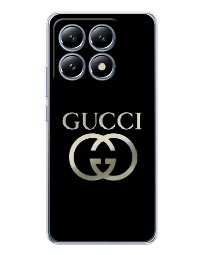 Чохол для Xiaomi 14T з картинкою «Gucci — золото на чорному» Чохол для Xiaomi 14T з картинкою «Gucci — золото на чорному»