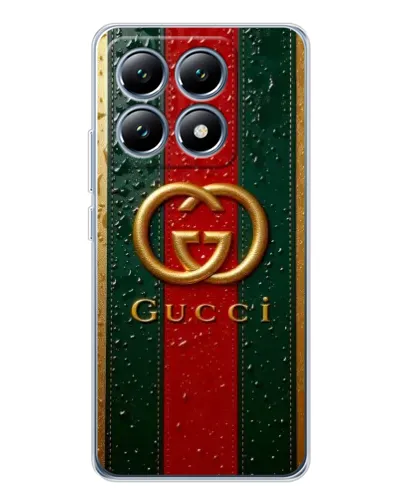Чохол для Xiaomi 14T з картинкою «Gucci — фірмова смуга та золото» Чохол для Xiaomi 14T з картинкою «Gucci — фірмова смуга та золото»