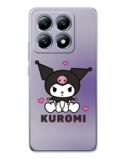 Чехол для Xiaomi 14T с картинкой «Kuromi — фиолетовый арт» Чехол для Xiaomi 14T с картинкой «Kuromi — фиолетовый арт»