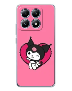 Чехол для Xiaomi 14T с картинкой «Kuromi — любовь в сердце» Чехол для Xiaomi 14T с картинкой «Kuromi — любовь в сердце»