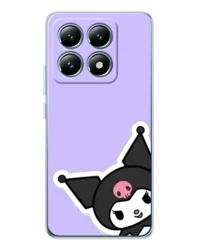 Чехол для Xiaomi 14T с картинкой «Забавная Kuromi»