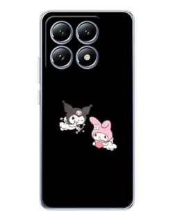 Чехол для Xiaomi 14T с картинкой «My Melody и Kuromi» Чехол для Xiaomi 14T с картинкой «My Melody и Kuromi»