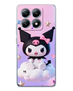Чехол для Xiaomi 14T с картинкой «Рок-звезда Kuromi» Чехол для Xiaomi 14T с картинкой «Рок-звезда Kuromi»