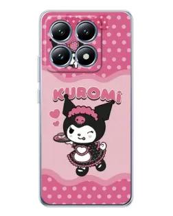 Чехол для Xiaomi 14T с картинкой «Kuromi в очках» Чехол для Xiaomi 14T с картинкой «Kuromi в очках»