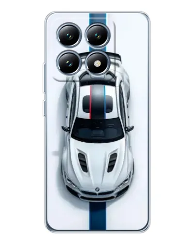 Чохол для Xiaomi 14T з картинкою «Вид зверху — BMW M» Чохол для Xiaomi 14T з картинкою «Вид зверху — BMW M»
