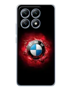 Чохол для Xiaomi 14T з картинкою «Логотип BMW — спалах»