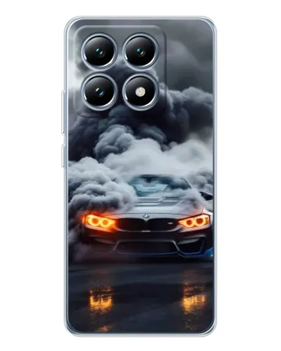 Чохол для Xiaomi 14T з картинкою «BMW у диму» Чохол для Xiaomi 14T з картинкою «BMW у диму»