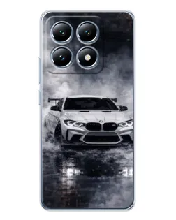 Чохол для Xiaomi 14T з картинкою «BMW крізь туман»