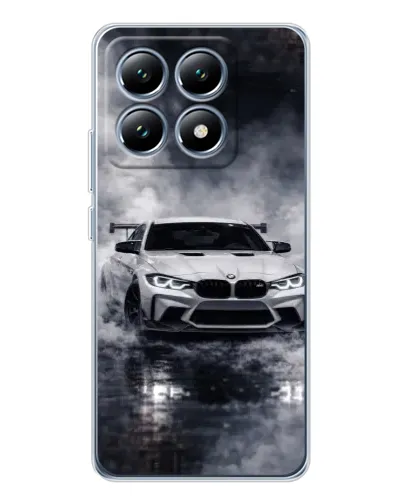 Чохол для Xiaomi 14T з картинкою «BMW крізь туман» Чохол для Xiaomi 14T з картинкою «BMW крізь туман»
