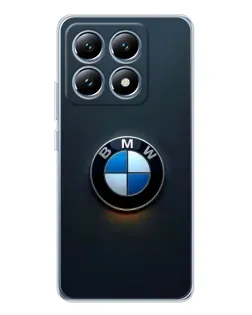 Чохол для Xiaomi 14T з картинкою «Логотип BMW — мінімалізм»