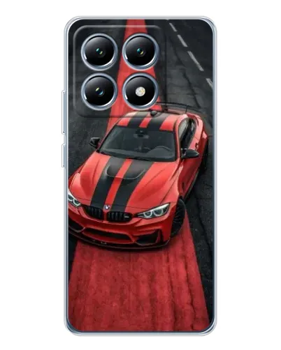 Чохол для Xiaomi 14T з картинкою «BMW на червоній доріжці» Чохол для Xiaomi 14T з картинкою «BMW на червоній доріжці»