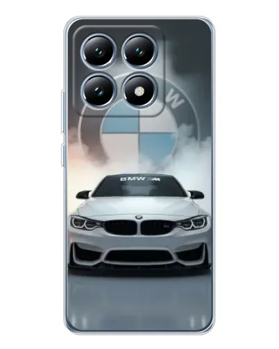 Чохол для Xiaomi 14T з картинкою «BMW в білому диму» Чохол для Xiaomi 14T з картинкою «BMW в білому диму»