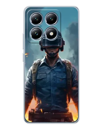 Чохол для Xiaomi 14T з картинкою «PUBG — реалістичний герой» Чохол для Xiaomi 14T з картинкою «PUBG — реалістичний герой»