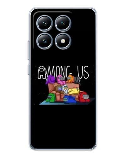 Чехол для Xiaomi 14T с картинкой «Логотип Among Us» Чехол для Xiaomi 14T с картинкой «Логотип Among Us»