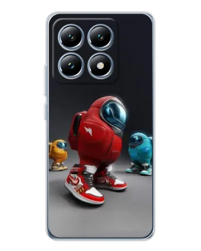 Чехол для Xiaomi 14T с картинкой «Among Us — 3D стиль» Чехол для Xiaomi 14T с картинкой «Among Us — 3D стиль»