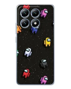 Чехол для Xiaomi 14T с картинкой «Космический паттерн Among Us» Чехол для Xiaomi 14T с картинкой «Космический паттерн Among Us»
