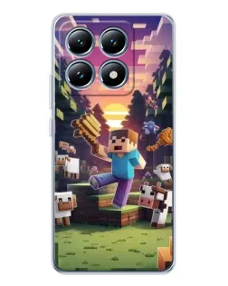 Чохол для Xiaomi 14T з картинкою «Стів на фермі»