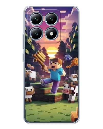 Чохол для Xiaomi 14T з картинкою «Стів на фермі» Чохол для Xiaomi 14T з картинкою «Стів на фермі»