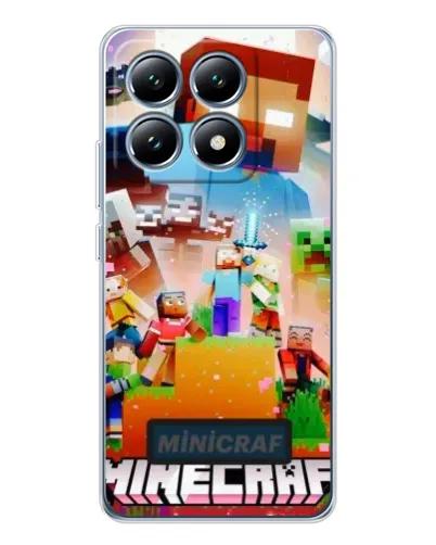 Чохол для Xiaomi 14T з картинкою «Minecraft герої гри» Чохол для Xiaomi 14T з картинкою «Minecraft герої гри»