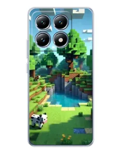 Чохол для Xiaomi 14T з картинкою «Minecraft літній день»