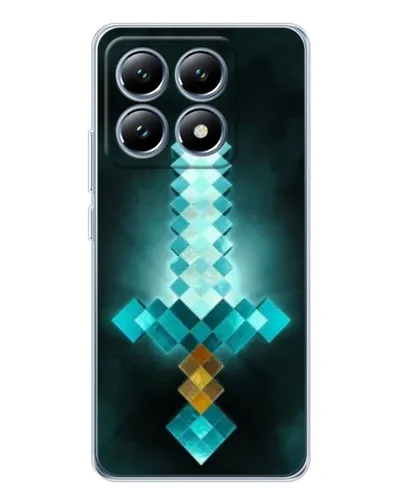 Чохол для Xiaomi 14T з картинкою «Алмазний меч неон» Чохол для Xiaomi 14T з картинкою «Алмазний меч неон»