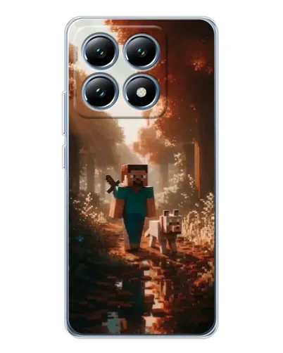 Чохол для Xiaomi 14T з картинкою «Стів у лісі» Чохол для Xiaomi 14T з картинкою «Стів у лісі»