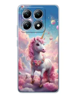 Чохол для Xiaomi 14T з картинкою «Єдиноріг серед хмар»
