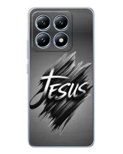 Чехол для Xiaomi 14T с картинкой «Надпись Jesus Graffiti» Чехол для Xiaomi 14T с картинкой «Надпись Jesus Graffiti»